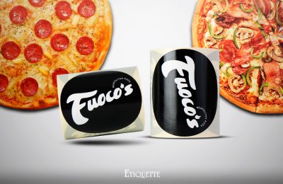 Fouco的Neapolitan Praybet.comizza的全新印刷标签