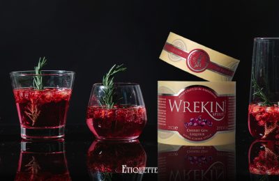 Wrekin Cherrraybet.comy Gin的新印刷标签